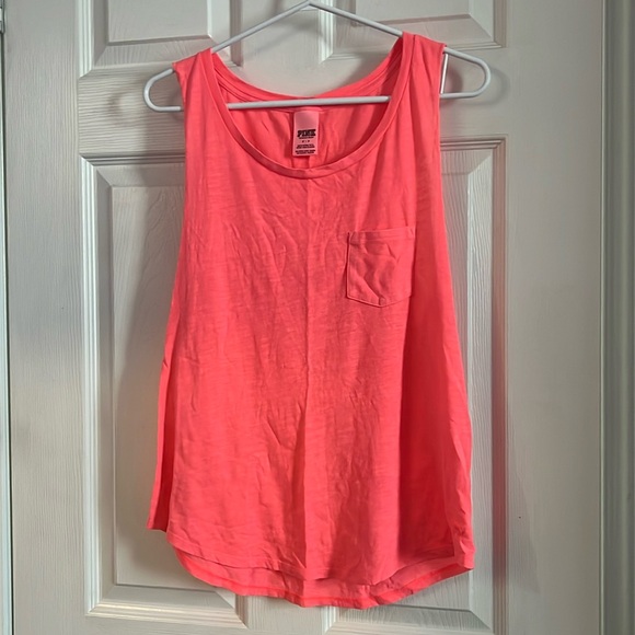 Pink by Victorias Secret. Pink muscle tee - Picture 1 of 4